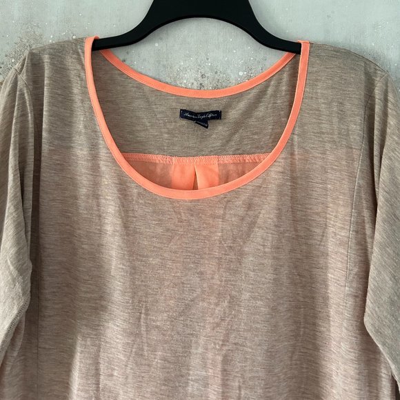 American Eagle Sheer Back Shirt (NWOT) - Picture 2 of 10